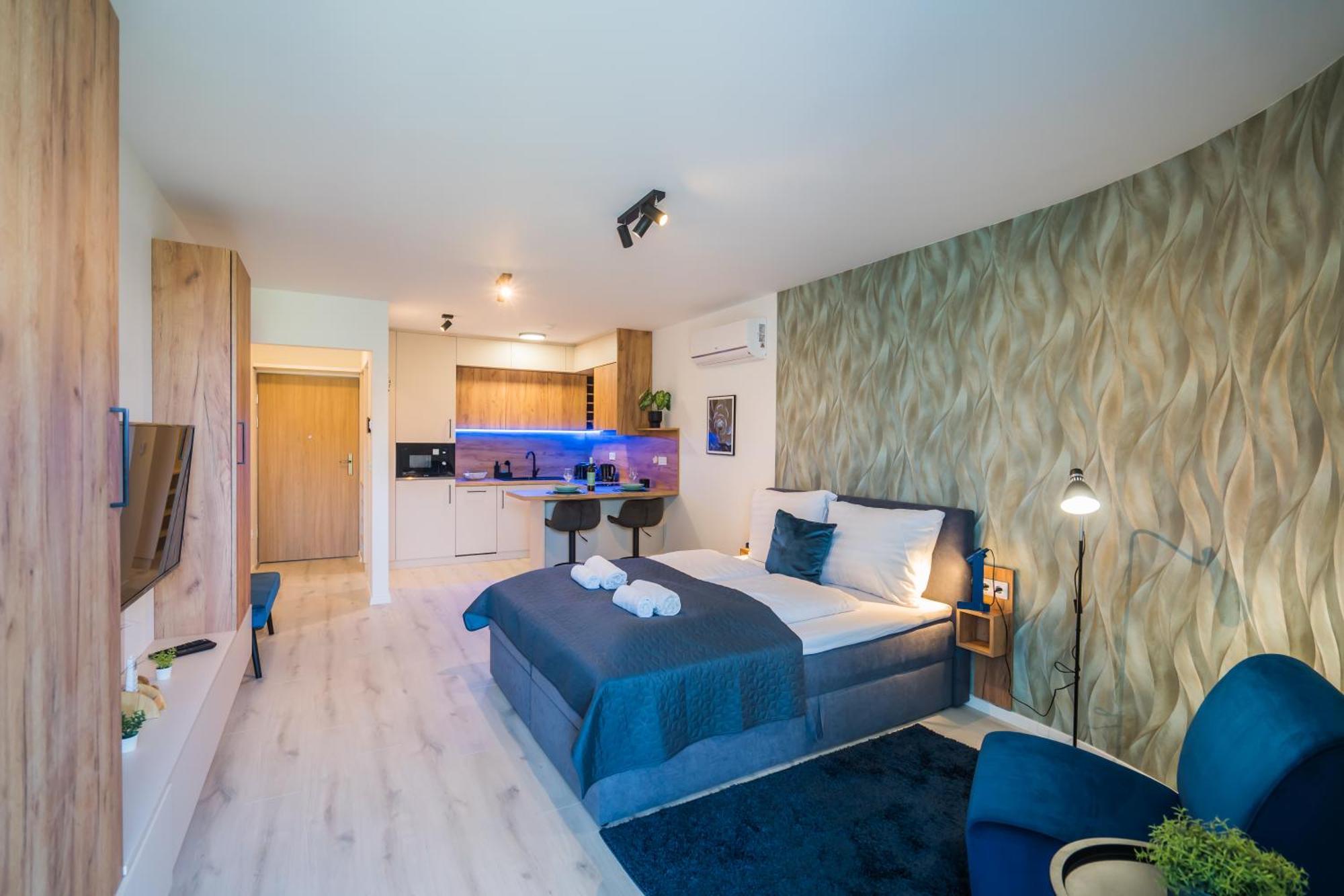 Myflat Wave 36 Suite Siofok Dış mekan fotoğraf