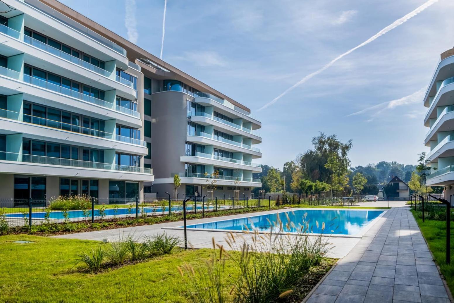 Myflat Wave 36 Suite Siofok Dış mekan fotoğraf